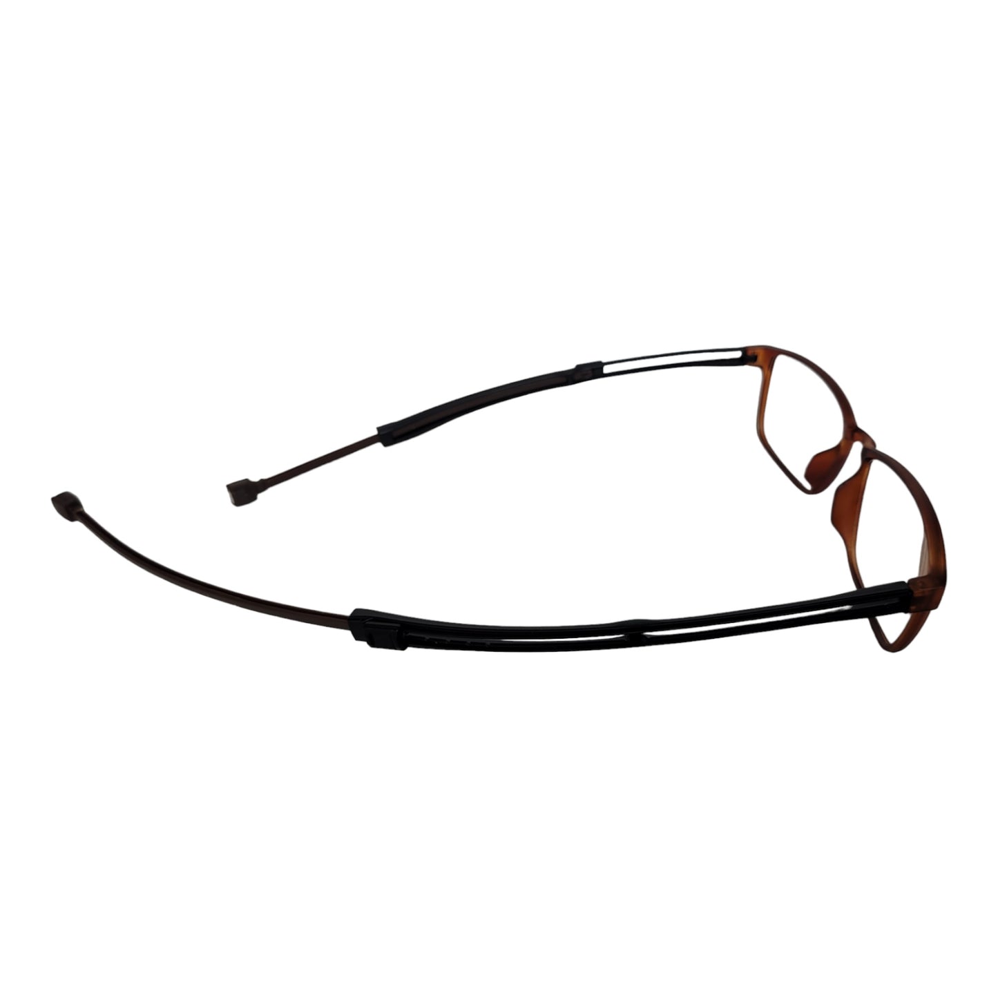 Affaires Magnetic Reading Glasses Full Rim Rectangular Unisex Spectacle Frame | Back Magnetic Connect Reader glasses | Color Brown
