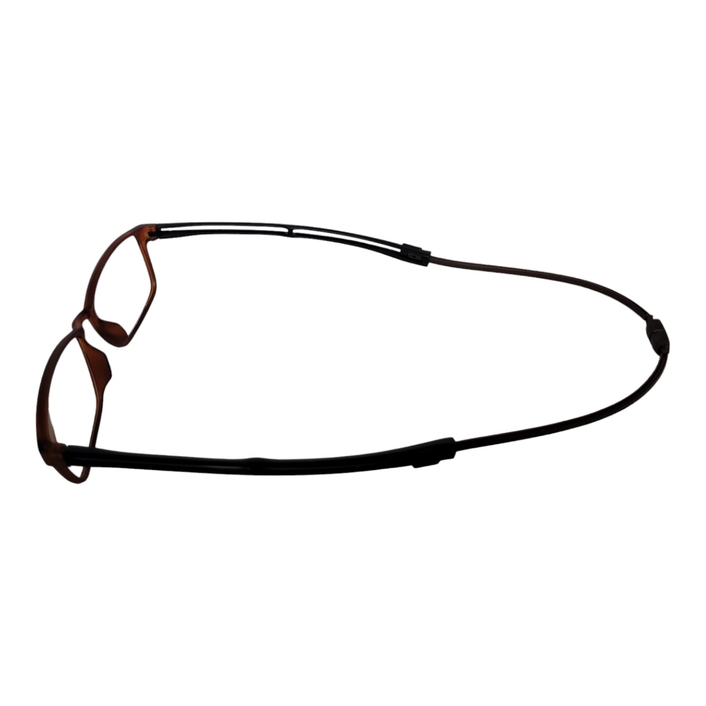 Brown unisex magnetic reading glasses