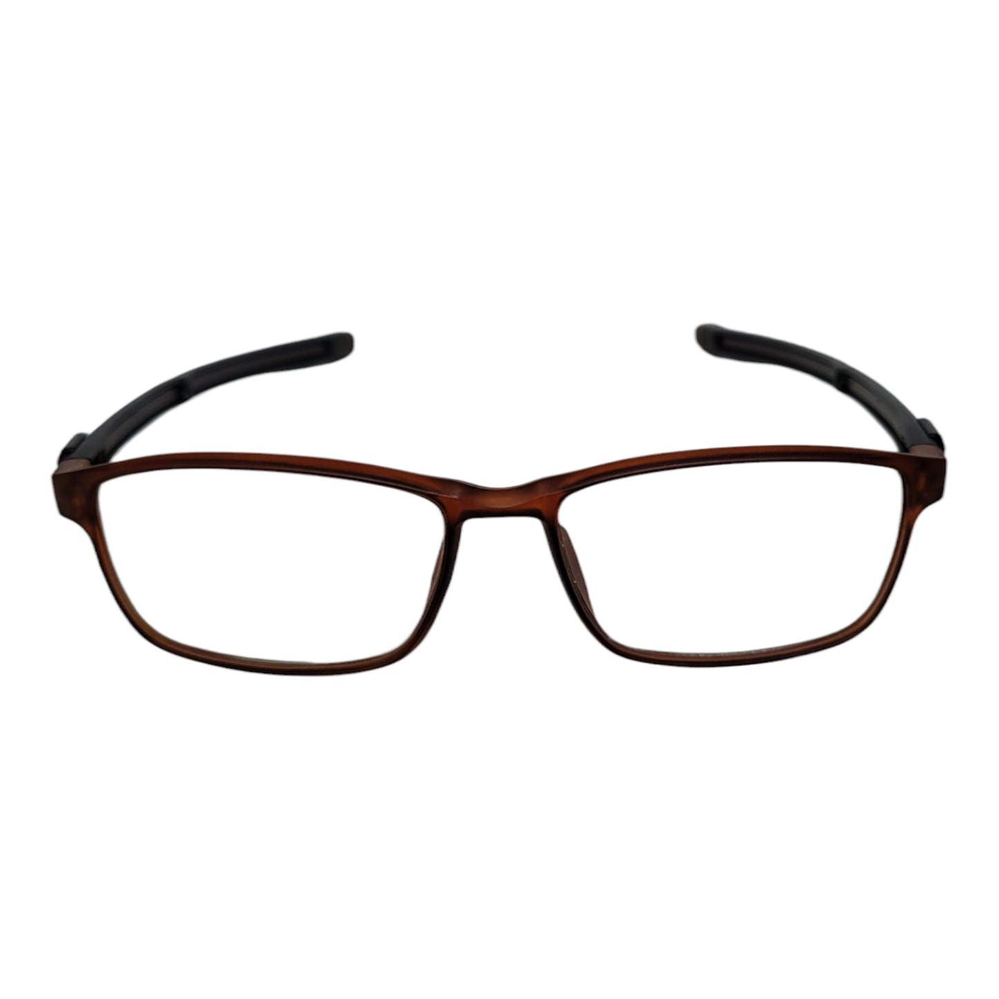 Affaires Magnetic Reading Glasses Full Rim Rectangular Unisex Spectacle Frame | Back Magnetic Connect Reader glasses | Color Brown