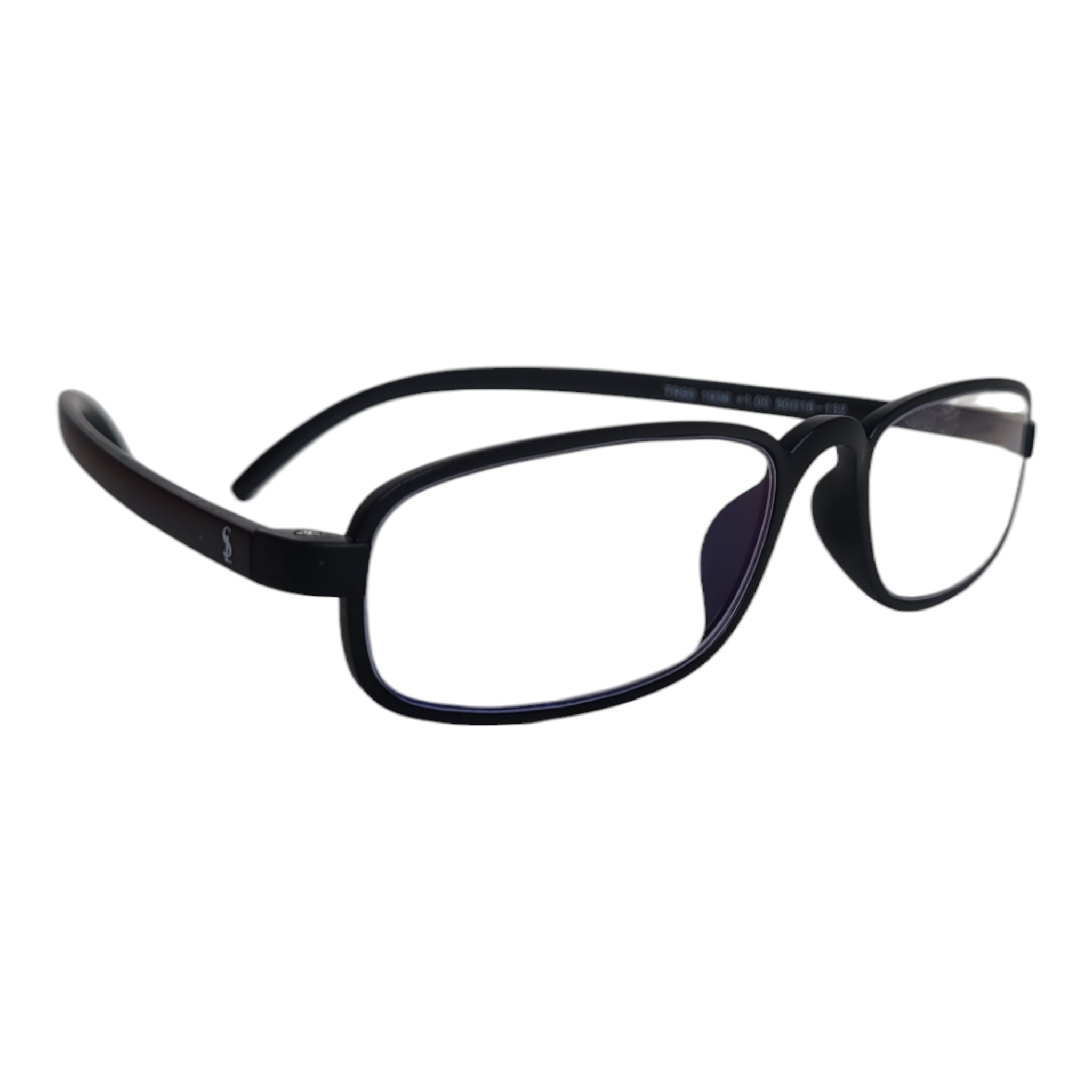 Affaires TR90 Black Blue Block Reading Glasses For Men and Women - 1936