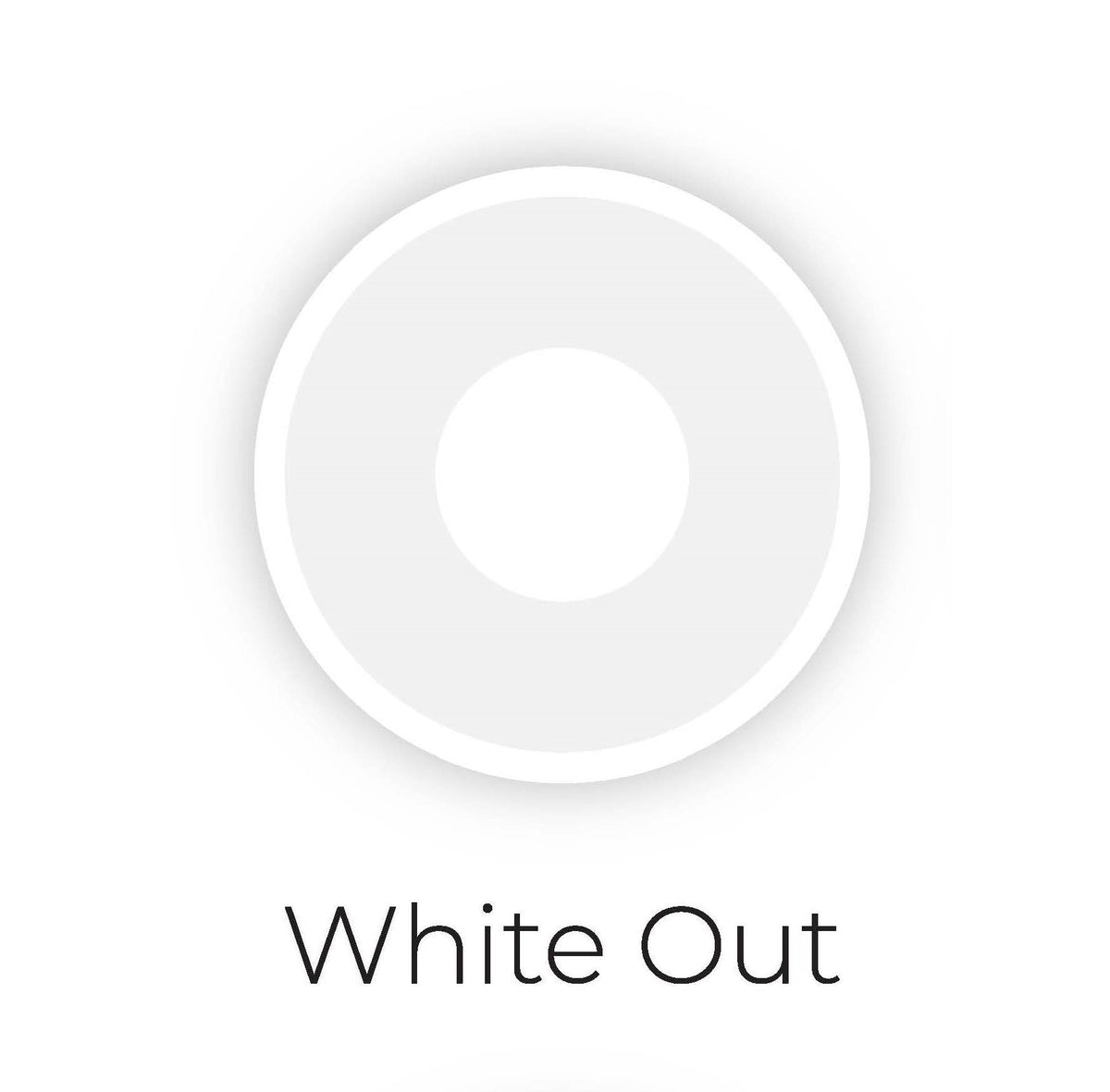 White Out Halloween Contact Lenses - GlamourEye