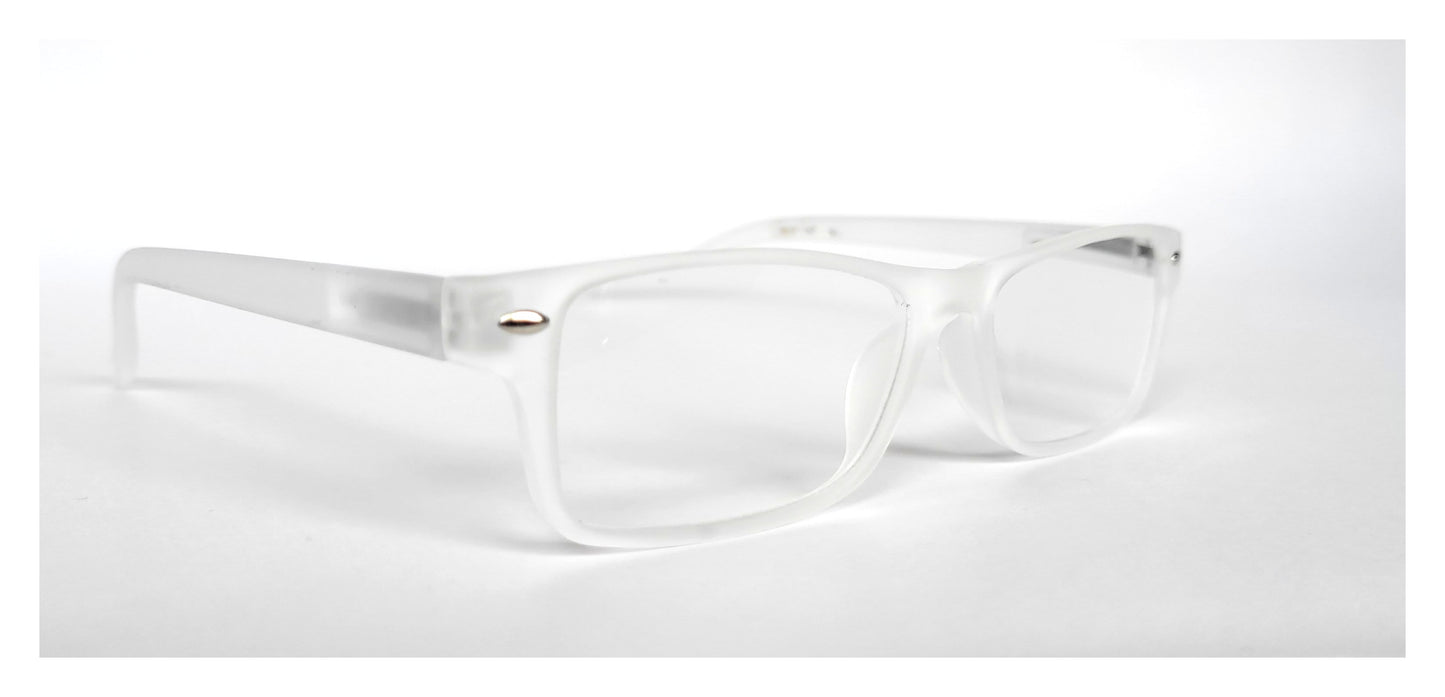Affaires White Reading Glasses For Men & Women Innovative Scratch Resistant UV Blocking Lenses , vibrant colorsful Design Power Reading Eyeglasses