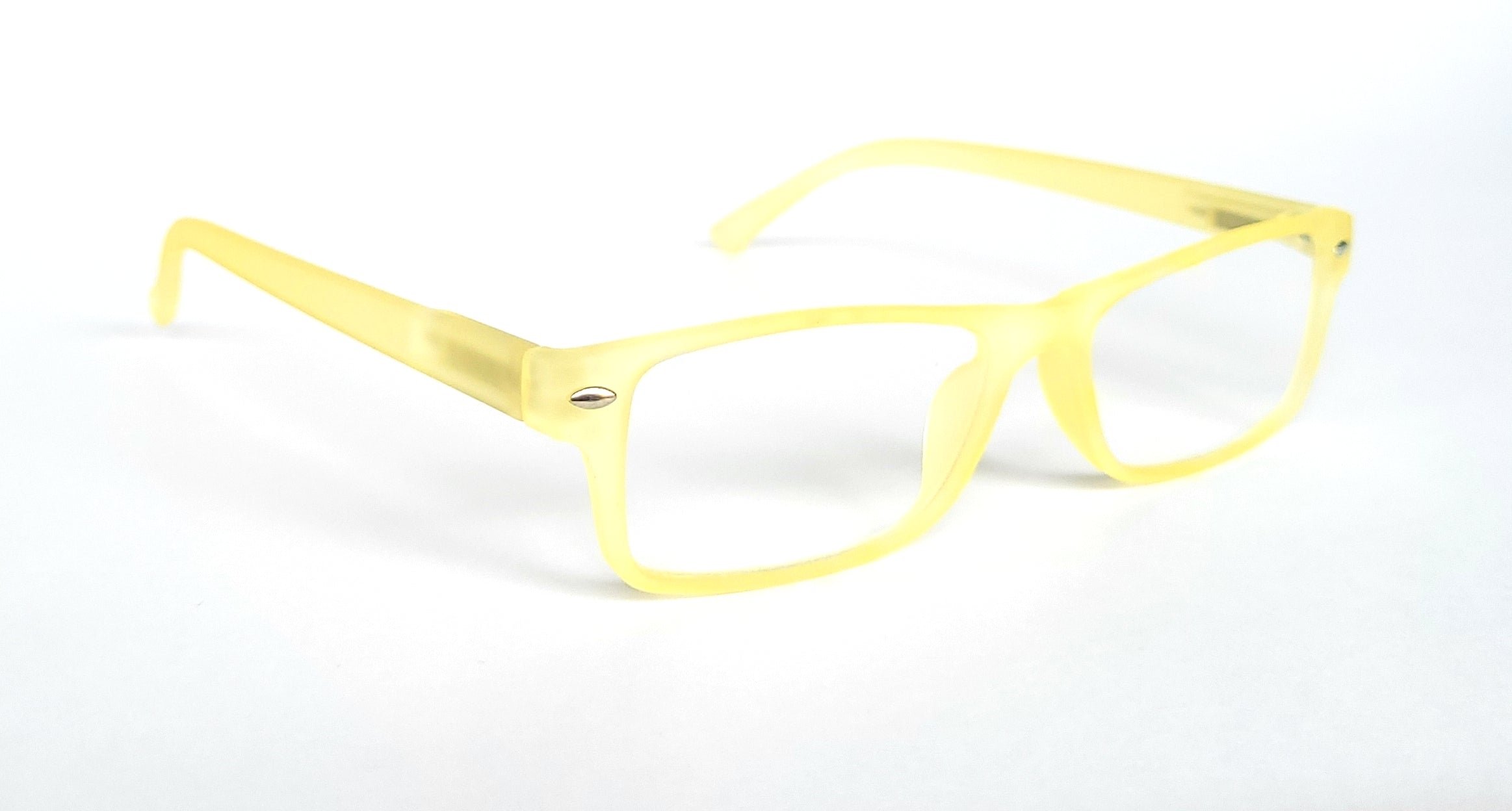 Affaires Yellow Reading Glasses For Men & Women Innovative Scratch Resistant UV Blocking Lenses , vibrant colorsful Design Power Reading Eyeglasses