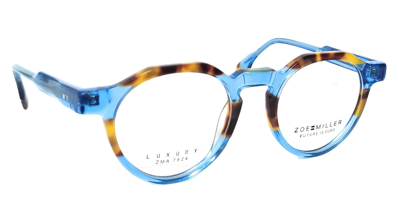 Zoe Miller Eyewear Spectacle Luxury ZMA7524 Multi BLUE/DEMI