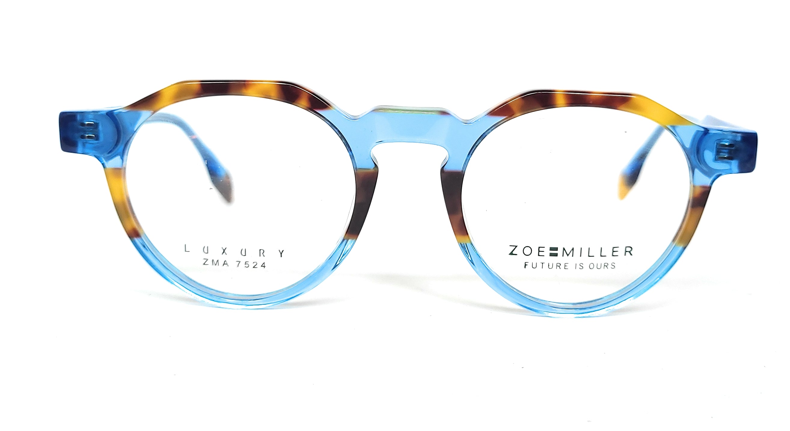 Zoe Miller Eyewear Spectacle Luxury ZMA7524 Multi BLUE/DEMI