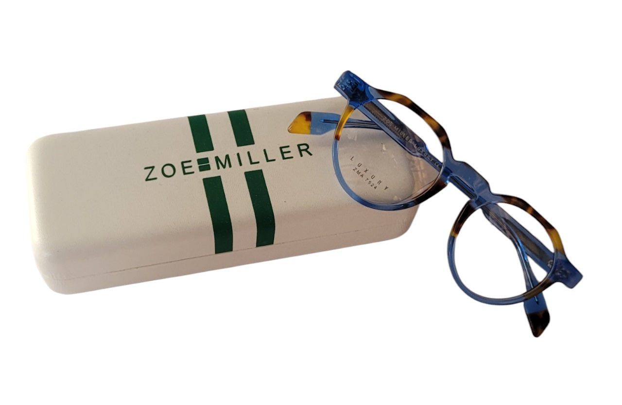 Zoe Miller Eyewear Spectacle Luxury ZMA7524 Multi BLUE/DEMI