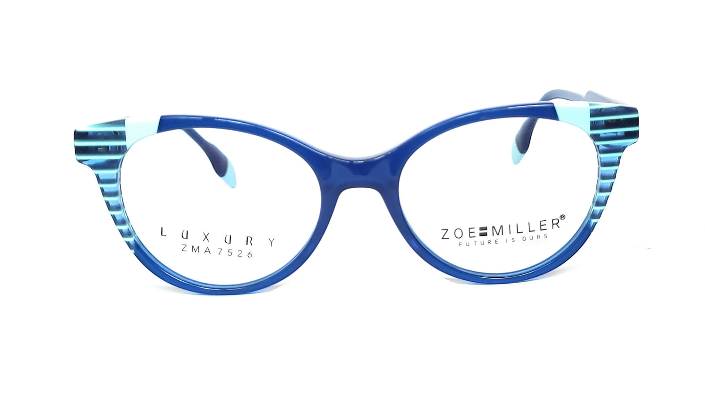 Zoe Miller Eyewear Spectacle Luxury ZMA7526 Multi BLUE