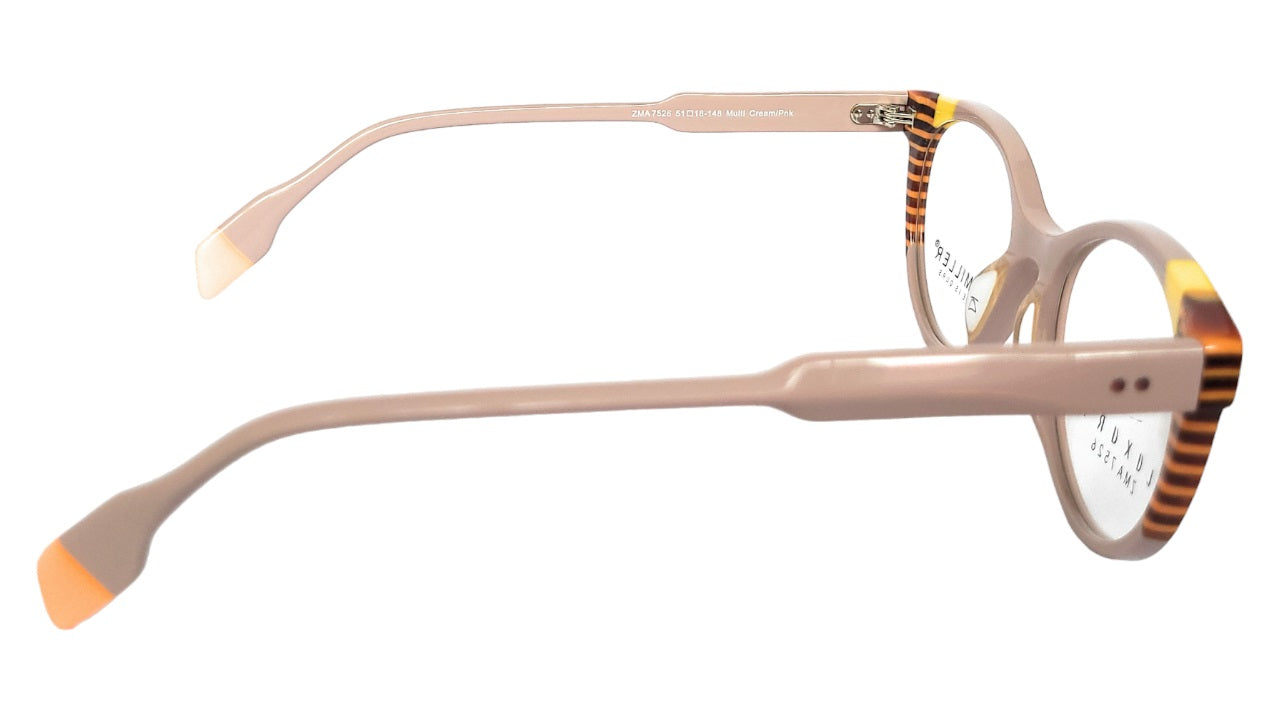 Zoe Miller Eyewear Spectacle Luxury ZMA7526 Multi CREAM/PNK