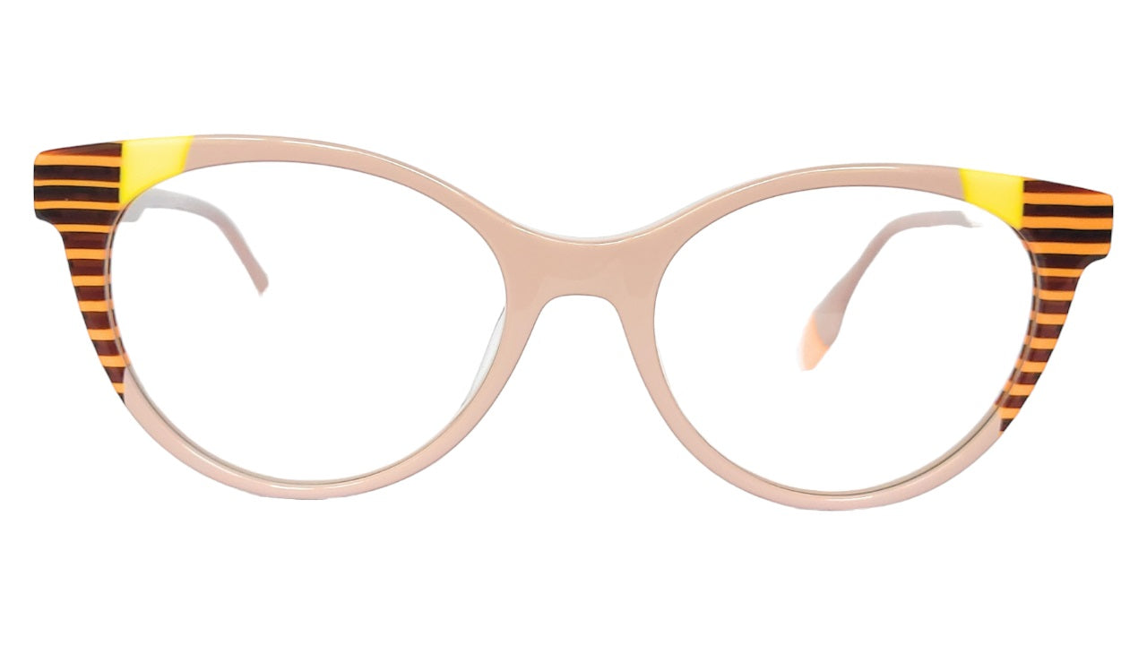 Zoe Miller Eyewear Spectacle Luxury ZMA7526 Multi CREAM/PNK