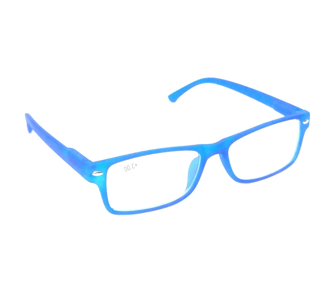 Affaires Blue Reading Glasses For Men & Women Innovative Scratch Resistant UV Blocking Lenses , vibrant colorsful Design Power Reading Eyeglasses