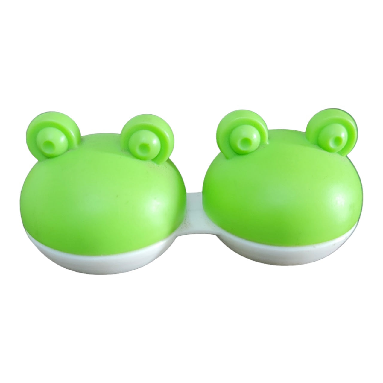 Frog Contact Lens Case Green