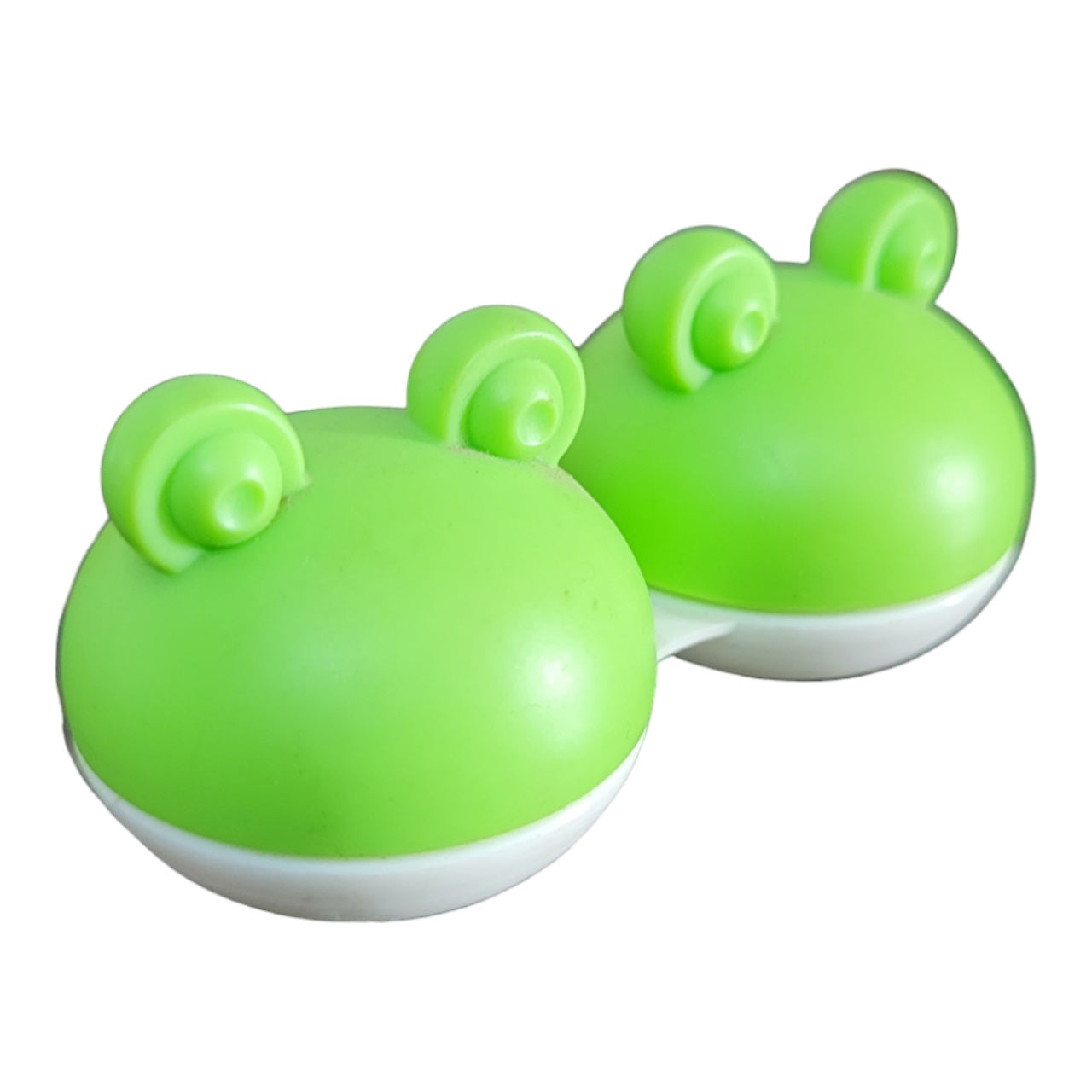 Green Frog Contact Lens Case – SoftTouchLenses