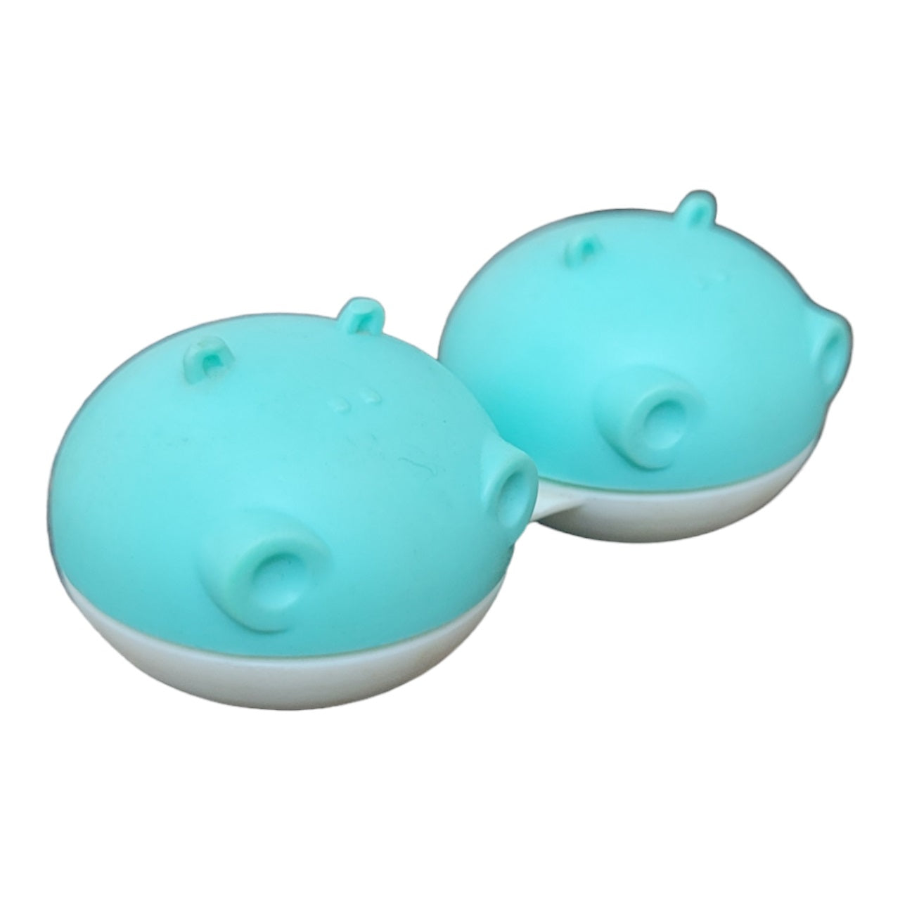 Aqua Hippo Contact Lens Case