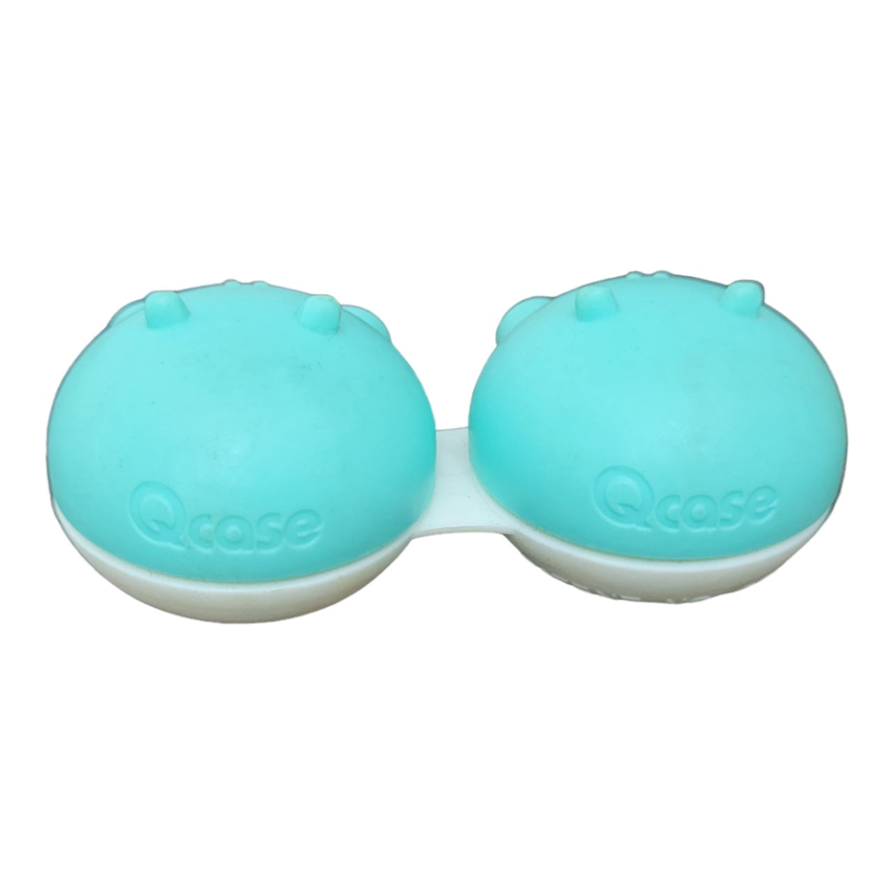 Aqua Hippo Contact Lens Case