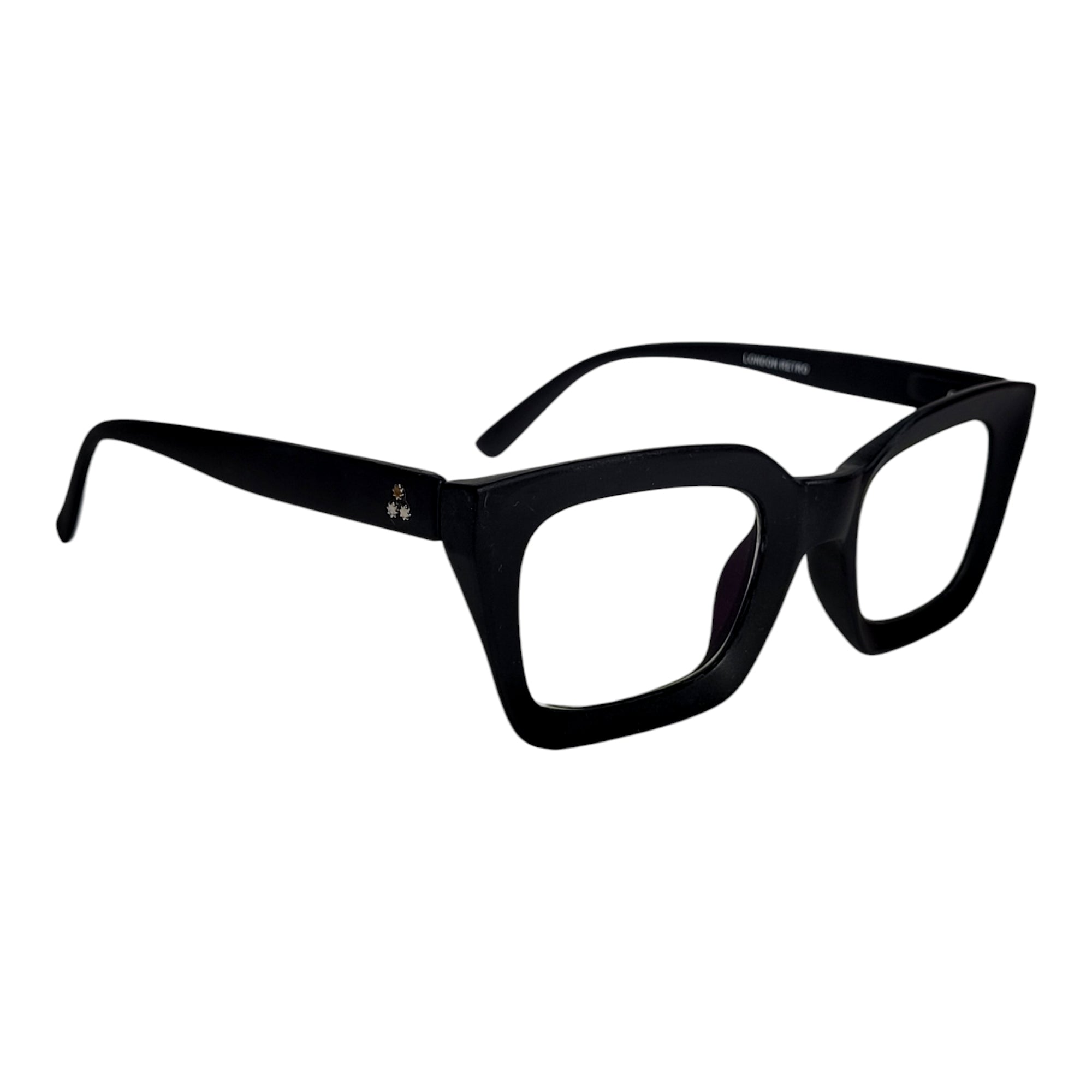 Black retro syle Eyeglasses Spectacle