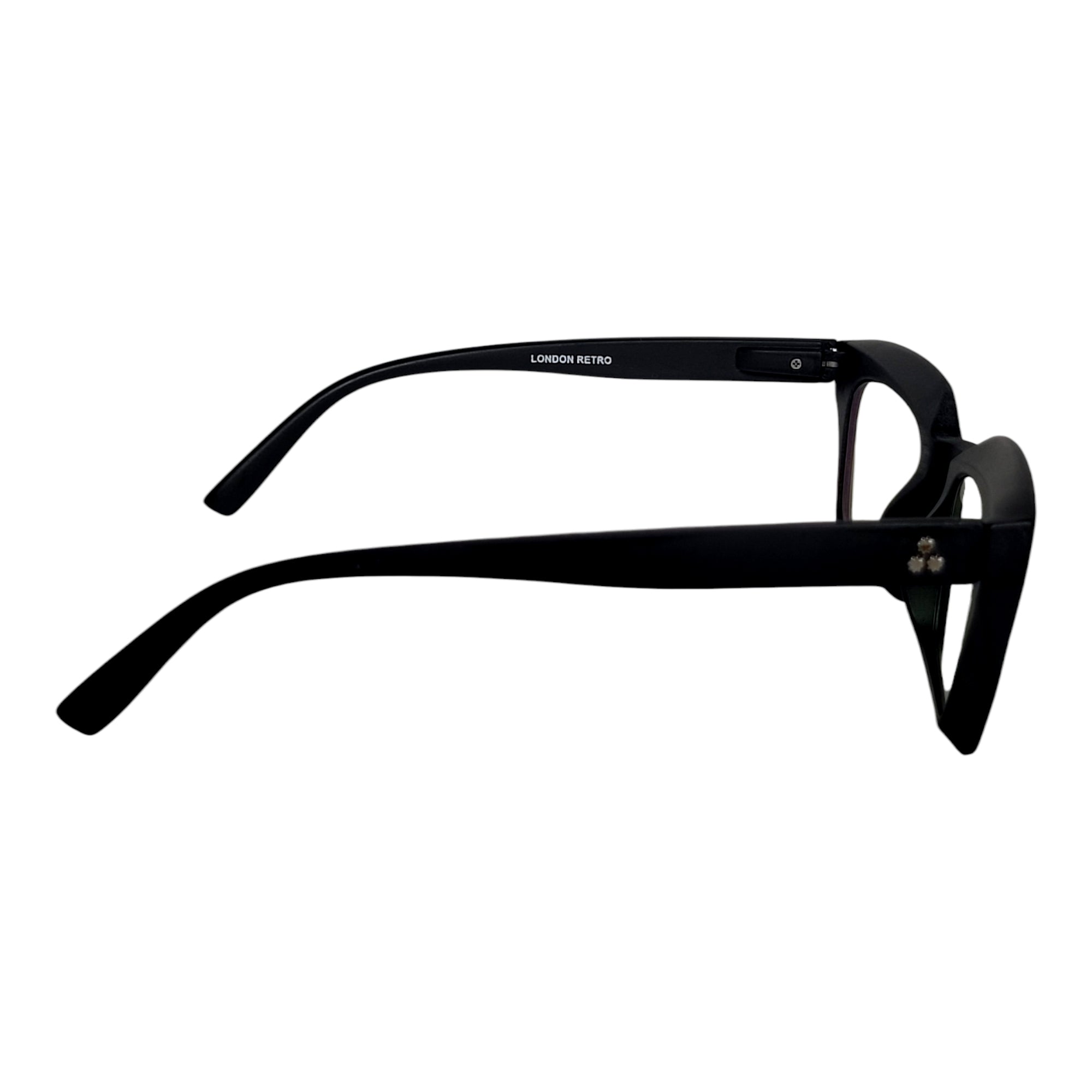 Black retro syle Eyeglasses Spectacle