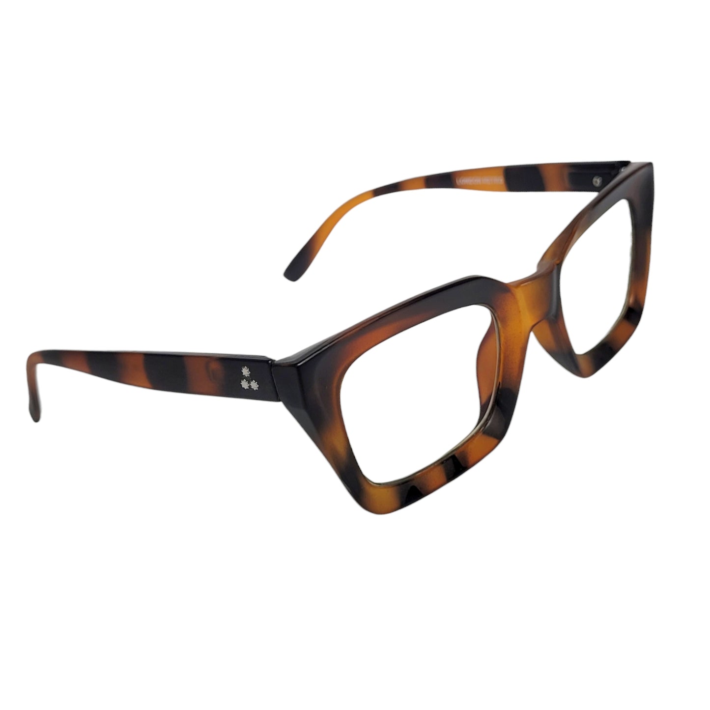 Brown DA retro syle Eyeglasses Spectacle London Retro 38713 with Power ANTI-GLARE-Reflective Glasses KT-352 - Affaires