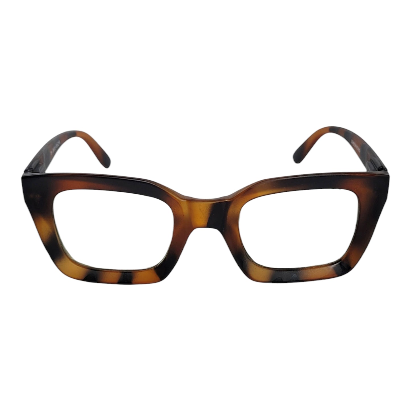 Brown DA retro syle Eyeglasses Spectacle London Retro 38713 with Power ANTI-GLARE-Reflective Glasses KT-352 - Affaires