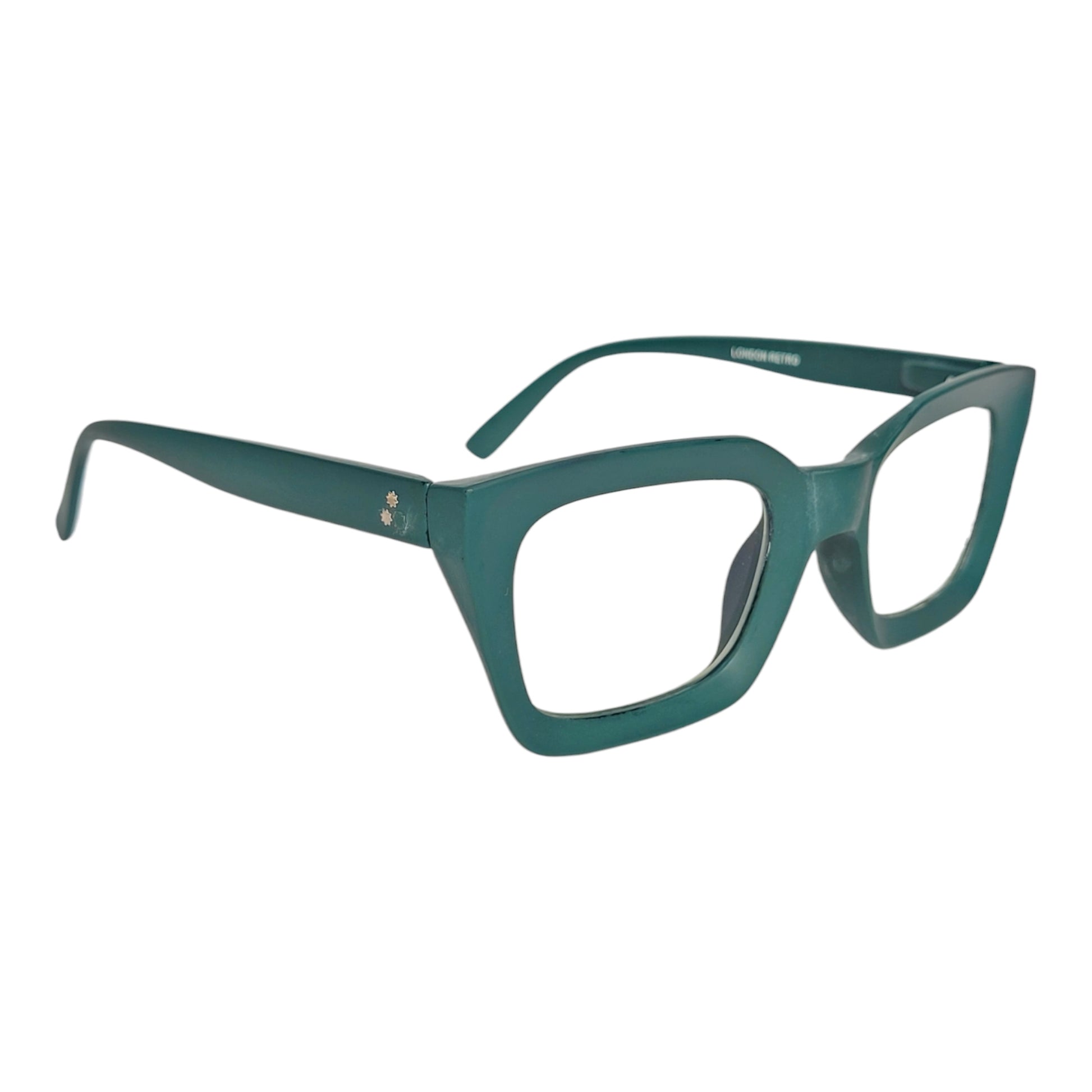 Green retro syle Eyeglasses Spectacle