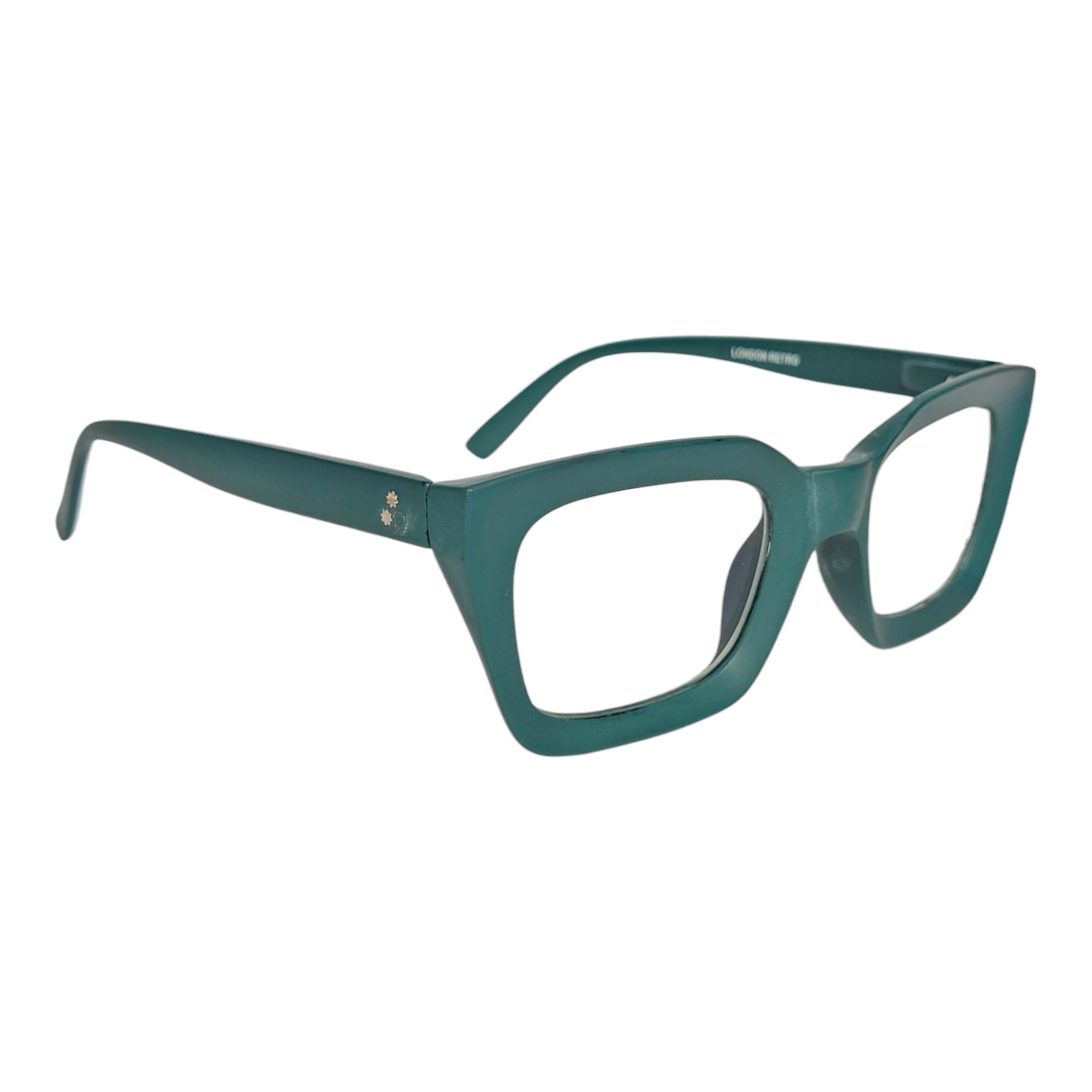 Green retro syle Eyeglasses Spectacle