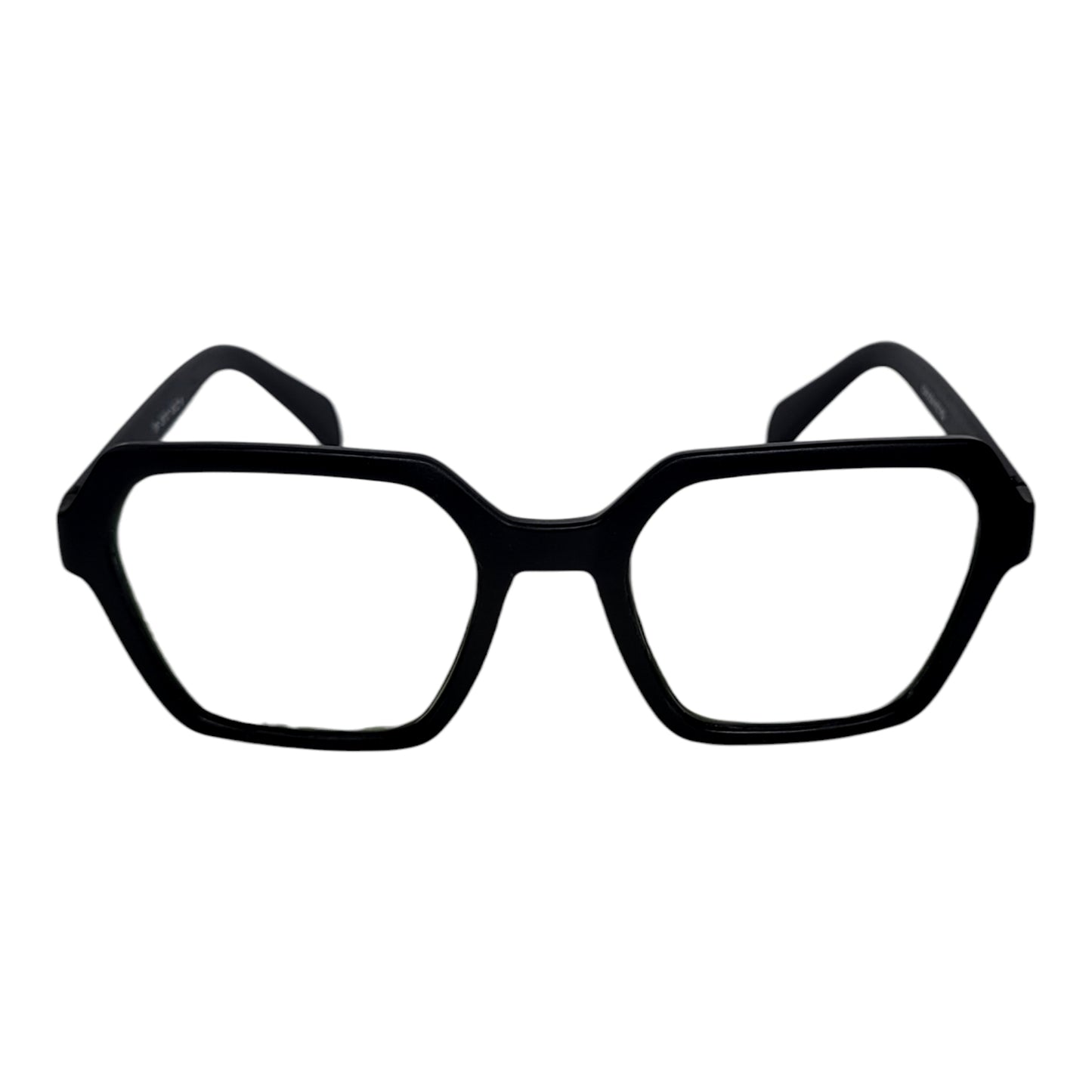 Black trendy Eyeglasses Spectacle London Retro 38707 with Power ANTI-GLARE-Reflective Glasses KT-348 - Affaires