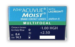 1-Day Acuvue Moist Multifocal Lenses