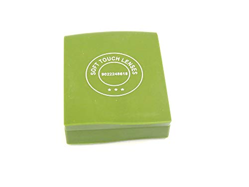 Affaires STL Travel Contact Lens Case Box With Mirror (Green)
