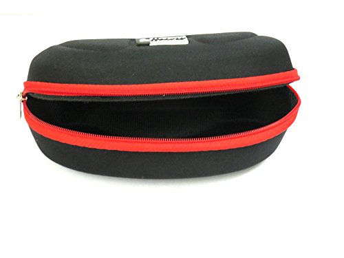 Affaires fashionable Sunglasses Eyeglasses Case Black-Red A-Cover-1