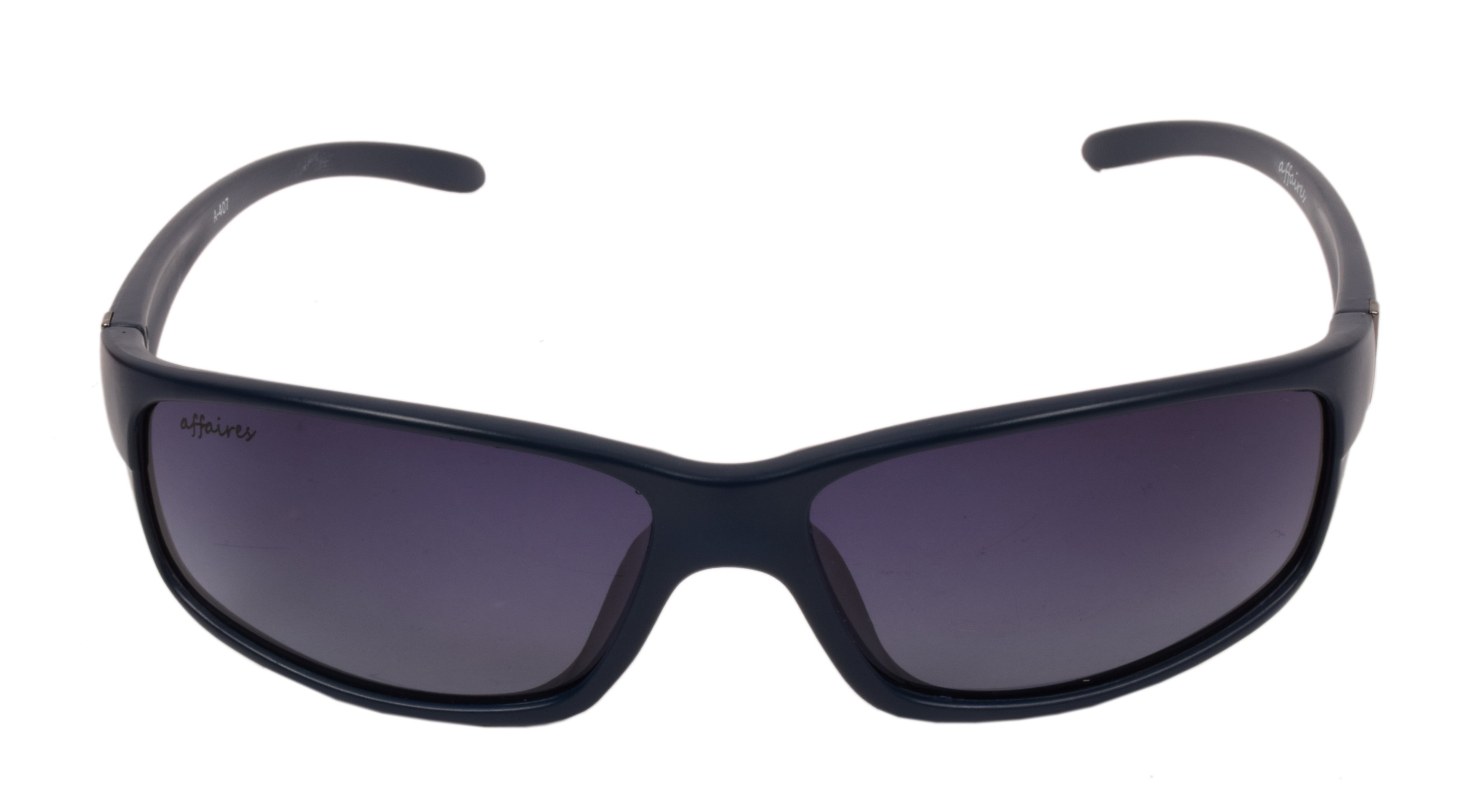 Blue polarized sunglasses A-407