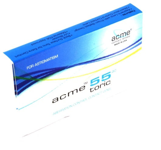 Acme 55 Toric Monthly Disposable Lenses