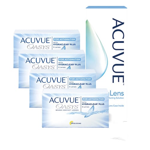 ACUVUE OASYS TORIC Astigmatism Johnson & Johnson (6 Lens Per Box)