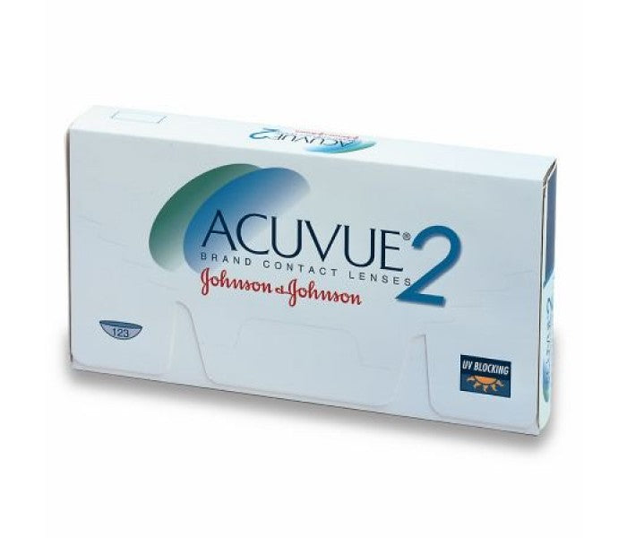 Acuvue 2 Bi weekly Disposable Contact Lenses Johnson & Johnson (6 lens/box)