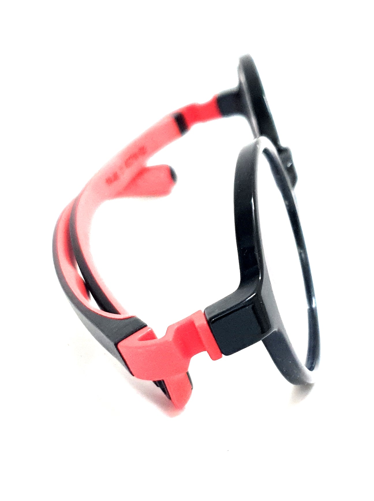 Affaires Kids Black and Red Blue Light Filter Computer Glasses with flexible frames and anti-reflection transparent lenses for eye protection