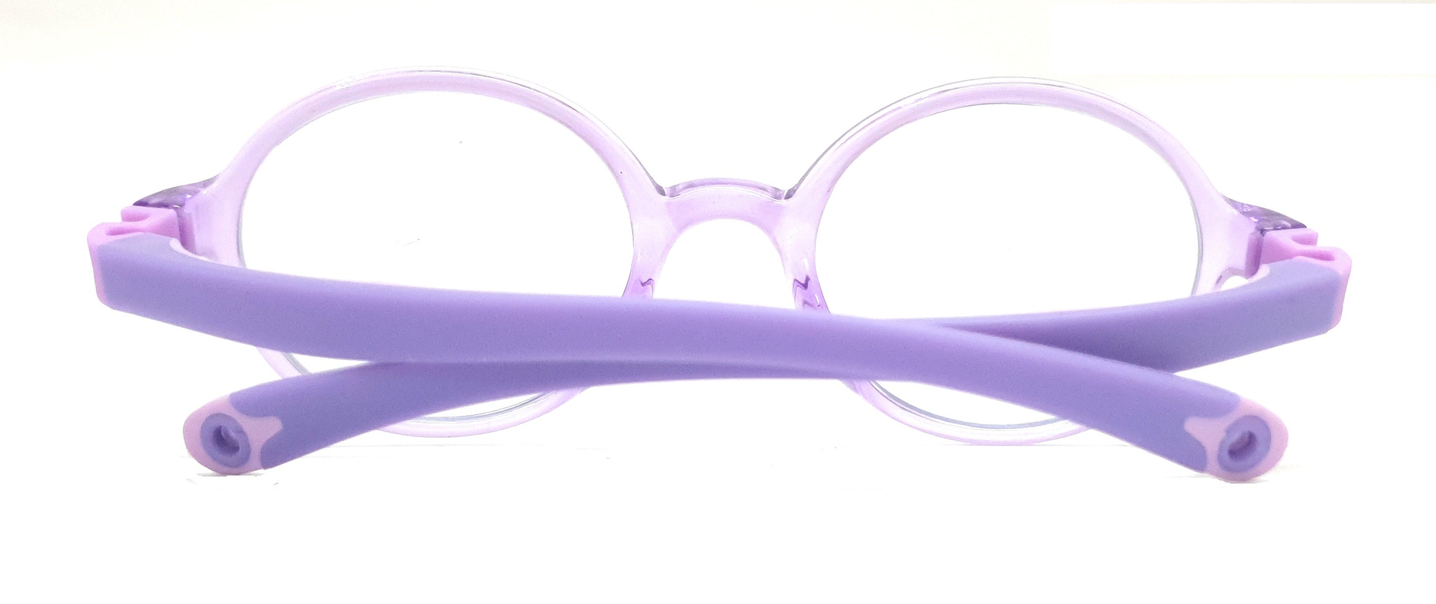 Affaires Kids Light Purple Blue Light Filter Computer Glasses with flexible frames and anti-reflection transparent lenses for eye protection