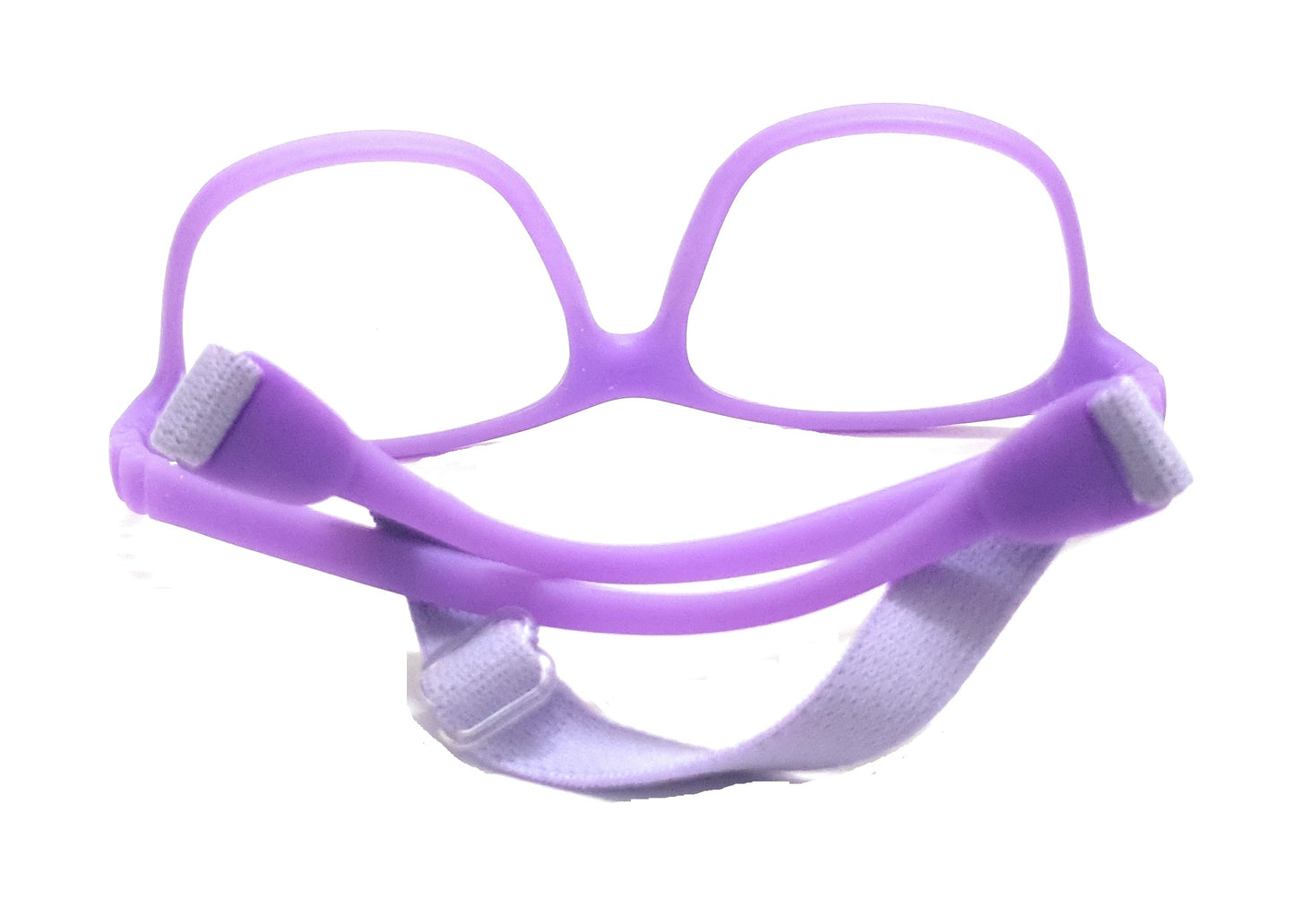 Affaires Blue Ray Block glasses Frames for Kids, Flexible, Bendable, No Screws, Glasses with anti-reflection | BC-283 (Purple)