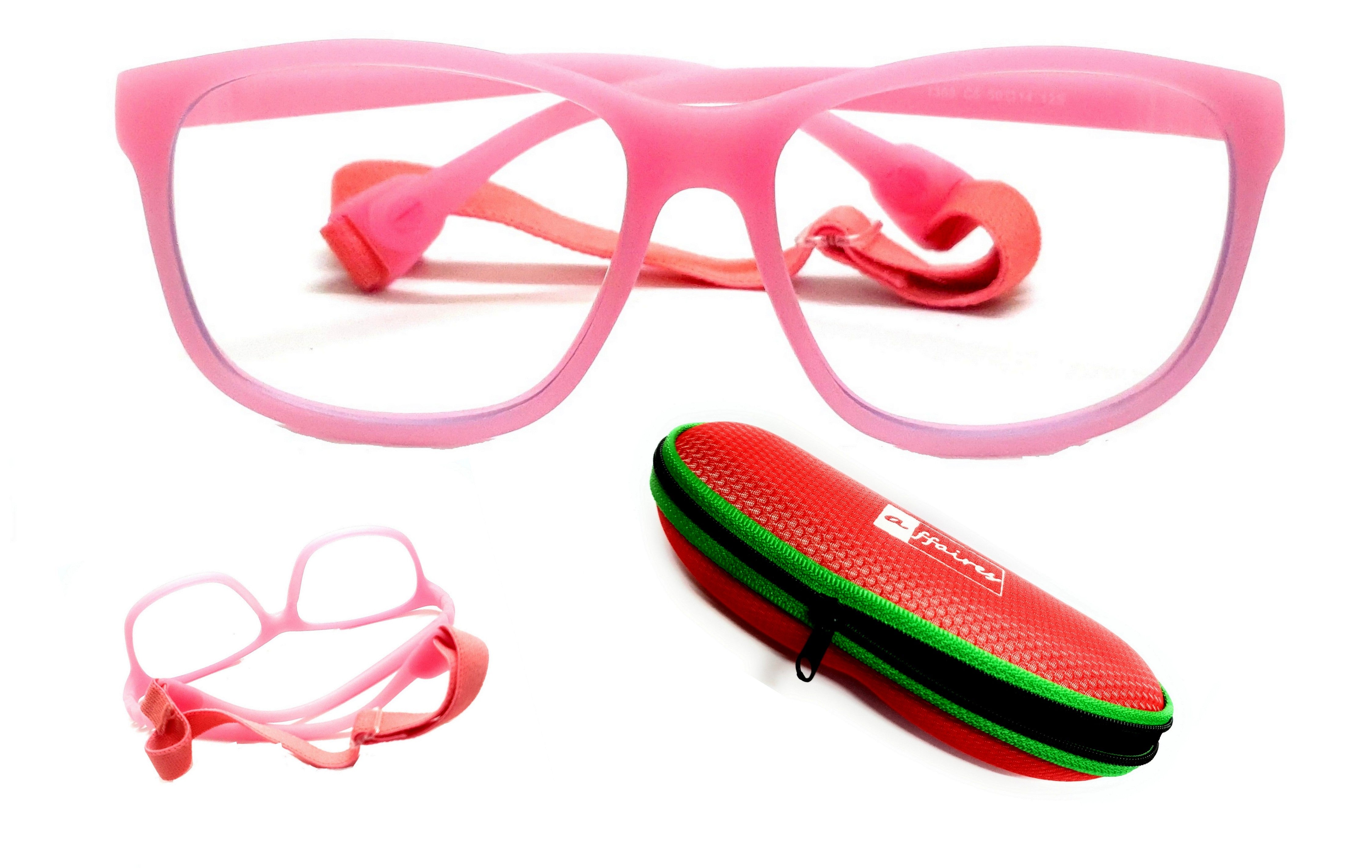 Affaires Blue Ray Block Glasses Frames for Kids BC 285 Baby Pink