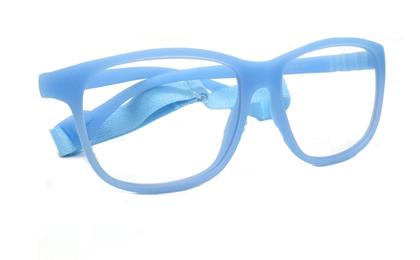 Affaires Blue Ray Block glasses Frames for Kids, Flexible, Bendable, No Screws, Glasses with anti-reflection | BC-286 (Sky Blue)