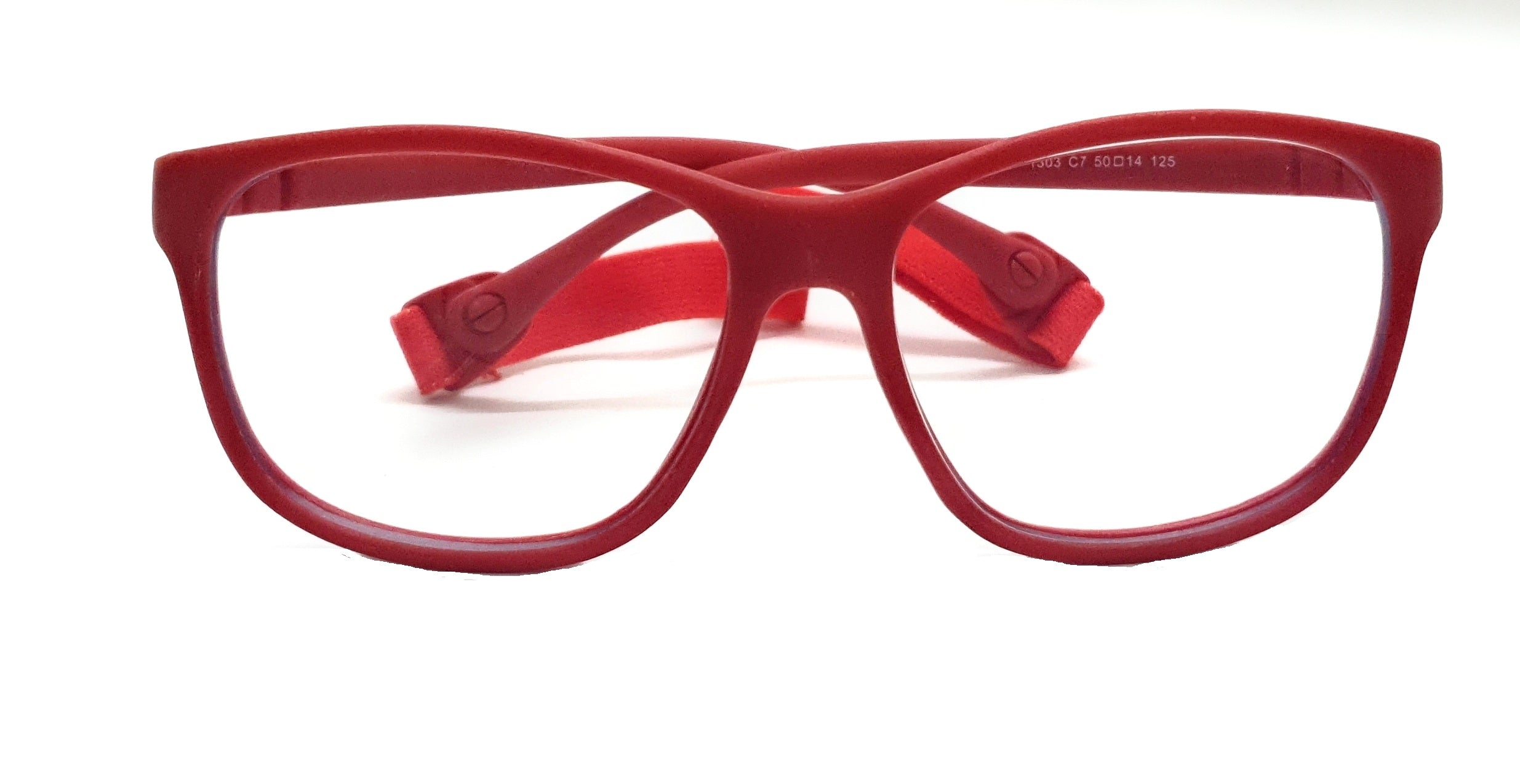 Affaires Blue Ray Block Glasses Frames for Kids BC 287 Red