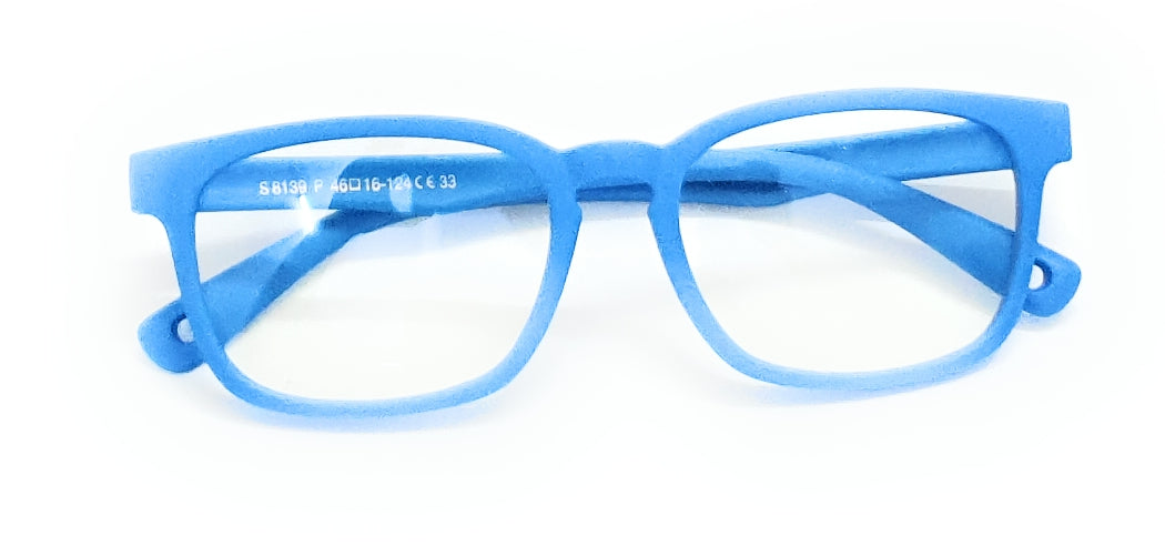 Affaires KIDS Blue Ray Block glasses Spectacles with anti-reflection for Eye Protection (8139) (Blue) BC-302