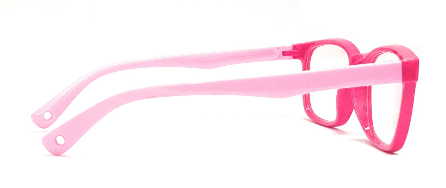 Affaires KIDS Blue Ray Block glasses Spectacles with anti-reflection for Eye Protection (8139) (Pink) BC-303