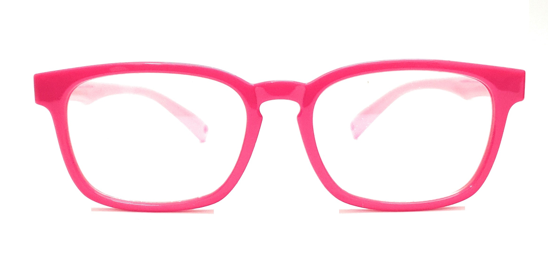 Pink kids blue ray block glasses