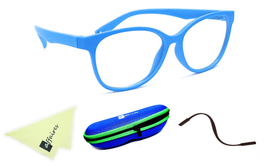 Affaires KIDS Blue Ray Block glasses Spectacles with anti-reflection for Eye Protection (8142) (Blue) BC-306