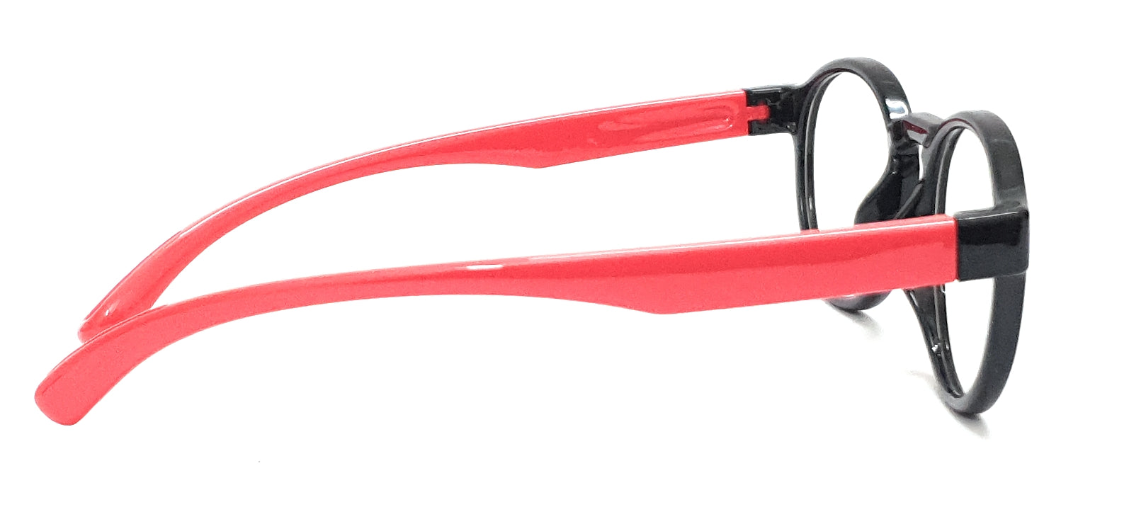 Black and red kids blue ray block glasses