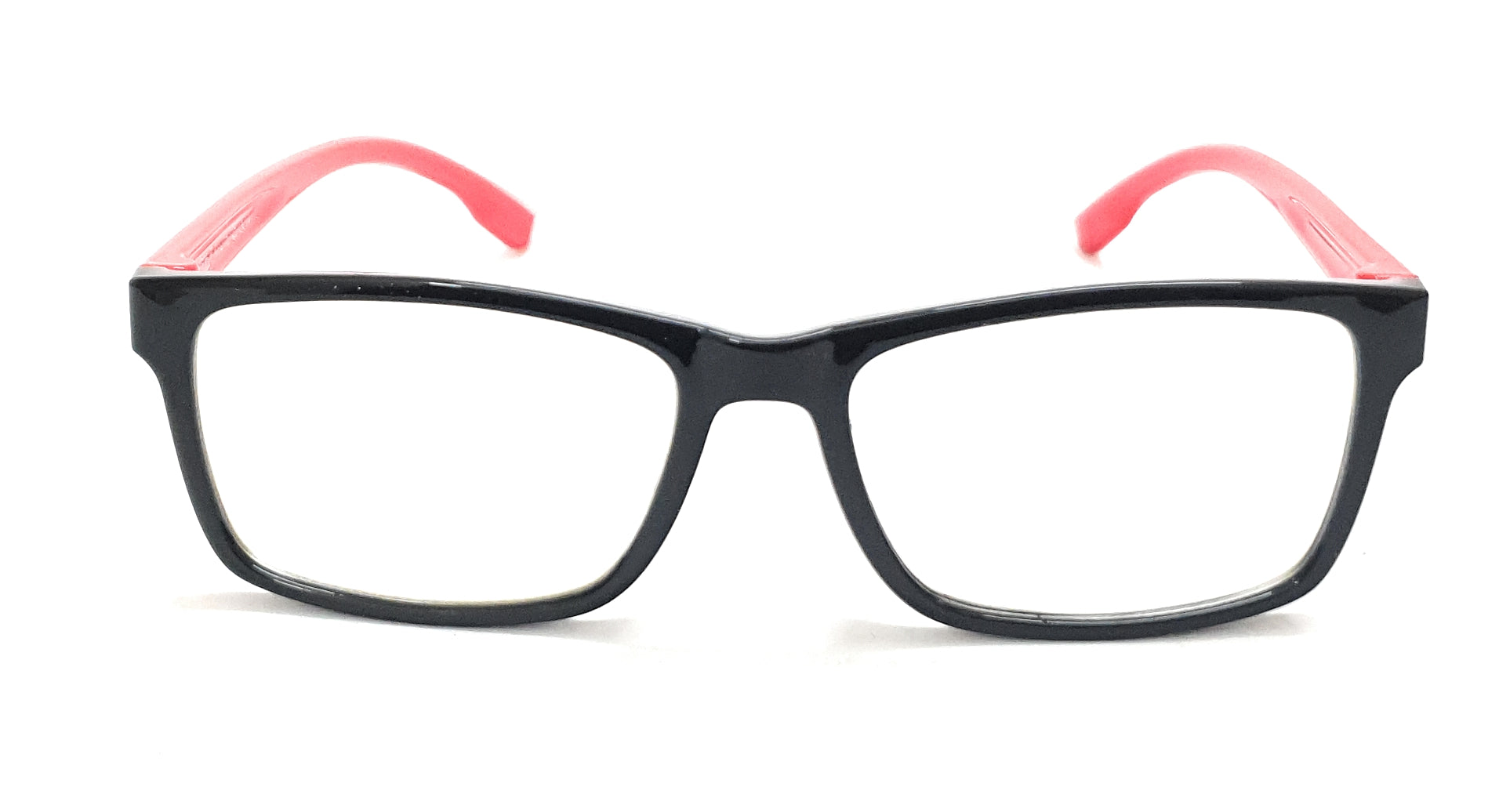 Black and red kids blue ray block glasses