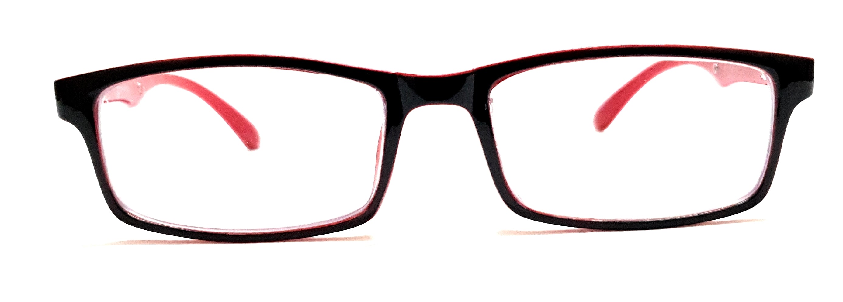 Kids blue ray block glasses black and red