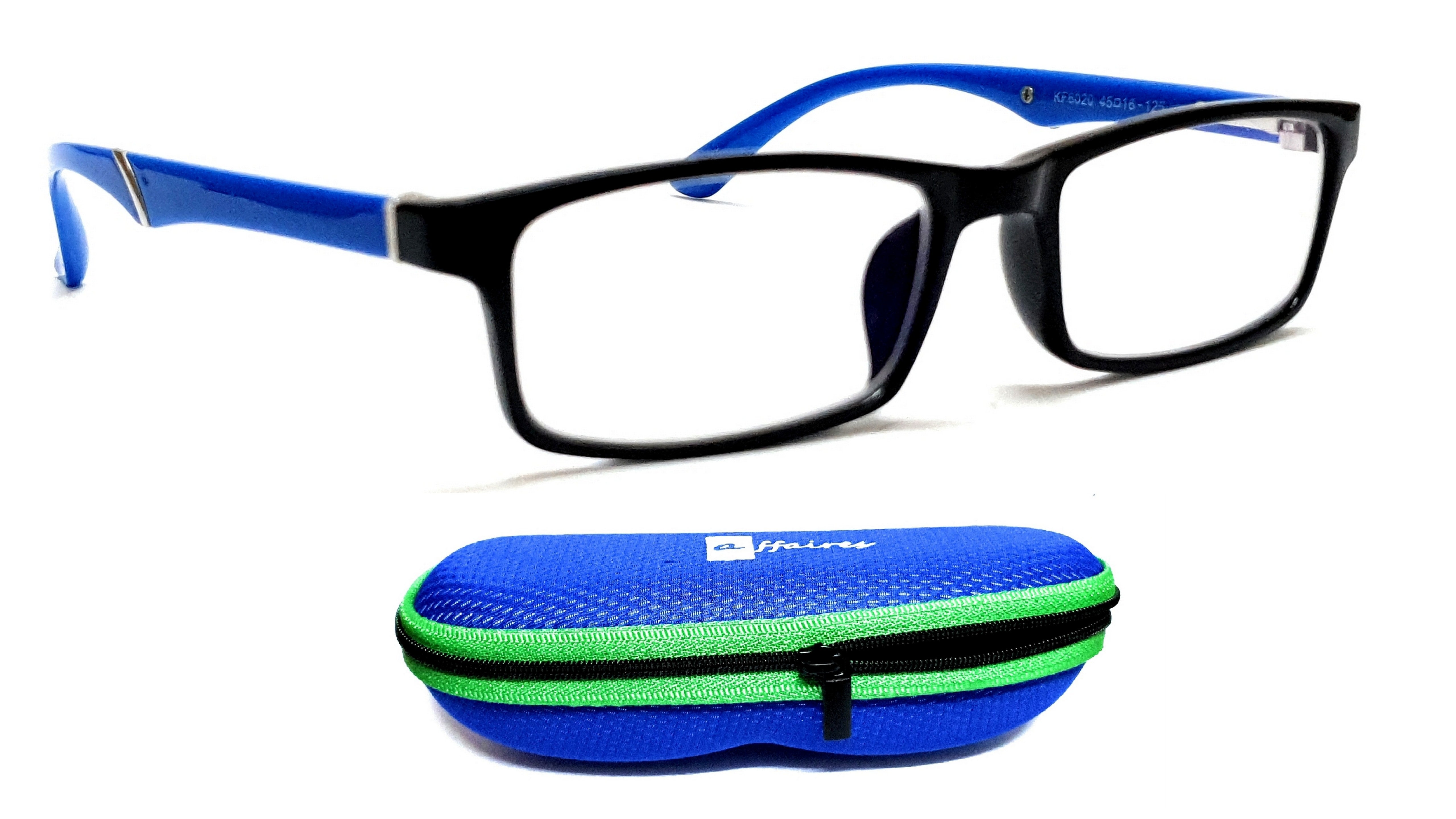 Black and blue kids blue ray block glasses