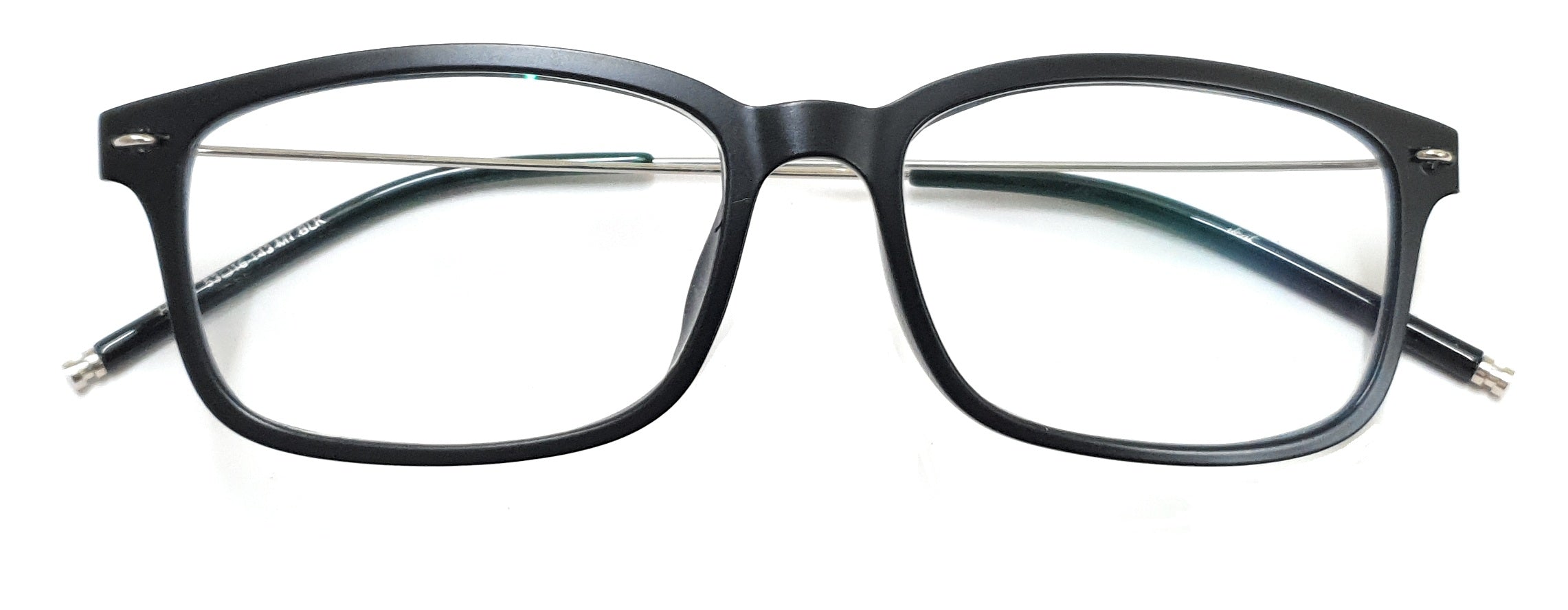 Affaires Ultra lightweight Blue Ray glasses Spectacles with anti-reflection for Eye Protection | Zero Power BC-123 (Black-Matte)