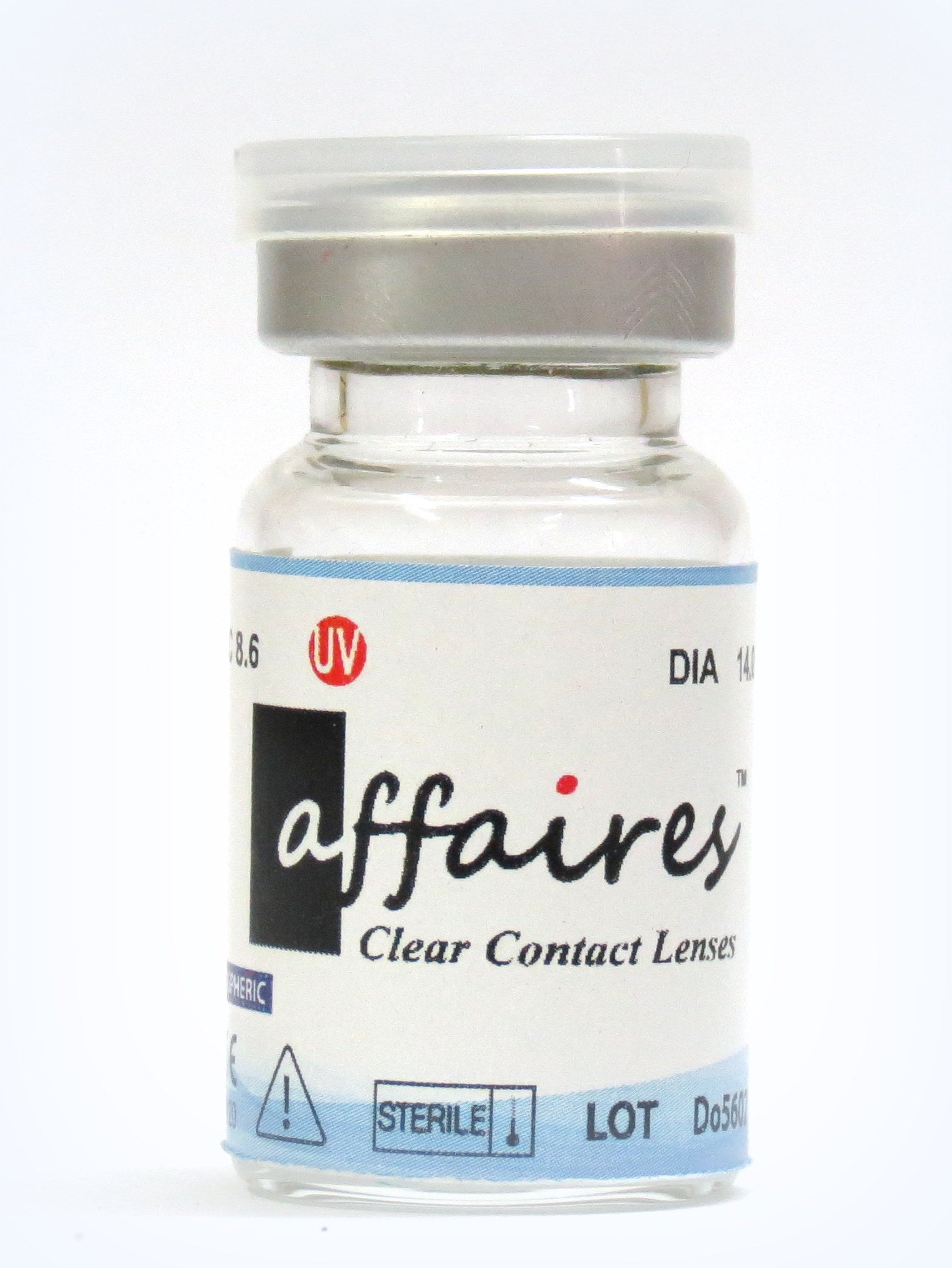 Affaires Clear UV Contact Lenses