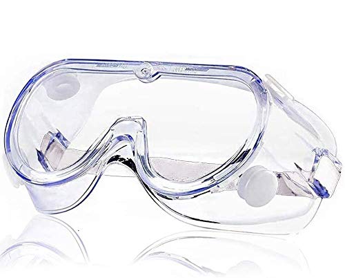 Affaires Safety Goggles Protective Eye wear Clear Anti-Fog Eye Protection Spectacles Glasses for Lab Classroom Workplace Soft frame Goggle
