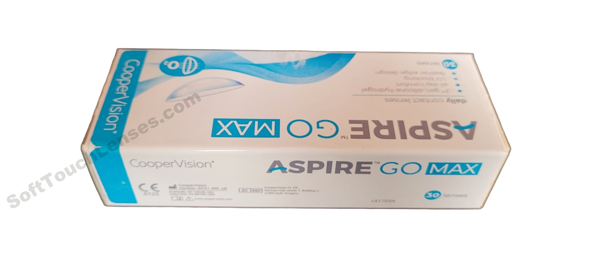 Clariti 1Day Daily Disposable Contact Lenses CooperVision ( 30pcs in a Box ) Is Now  Aspire Go Max  Daily Disposable